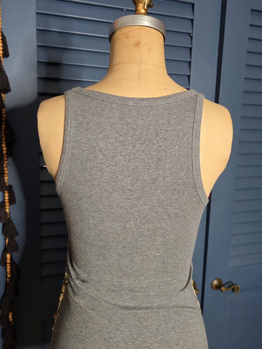 Dolce & Gabbana Gold Sequin Tank Mini Dress - Picture 7 of 16